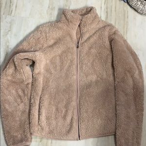 Kohl’s blush pink zip up S
